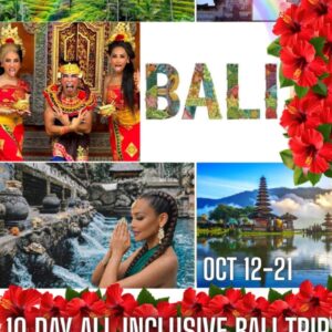 Oct 12th-21st, Bali Indonesia All Inclusive 10 Day Retreat