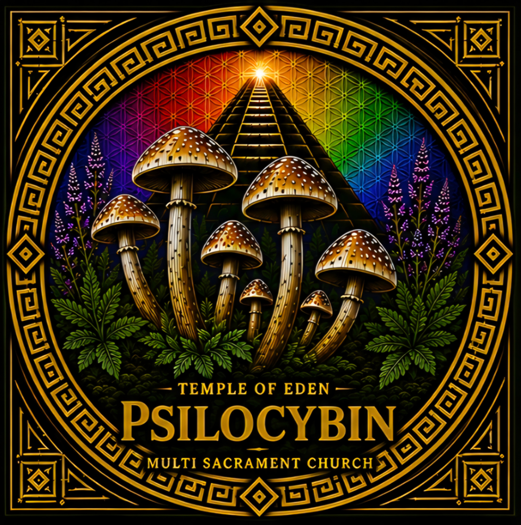 Temple of Eden - Psilocybin Multi-sacrament church