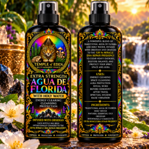 EXTRA STRENGTH AGUA DE FLORIDA ENERGY CLEARING SPRAY W/ HOLY WATER