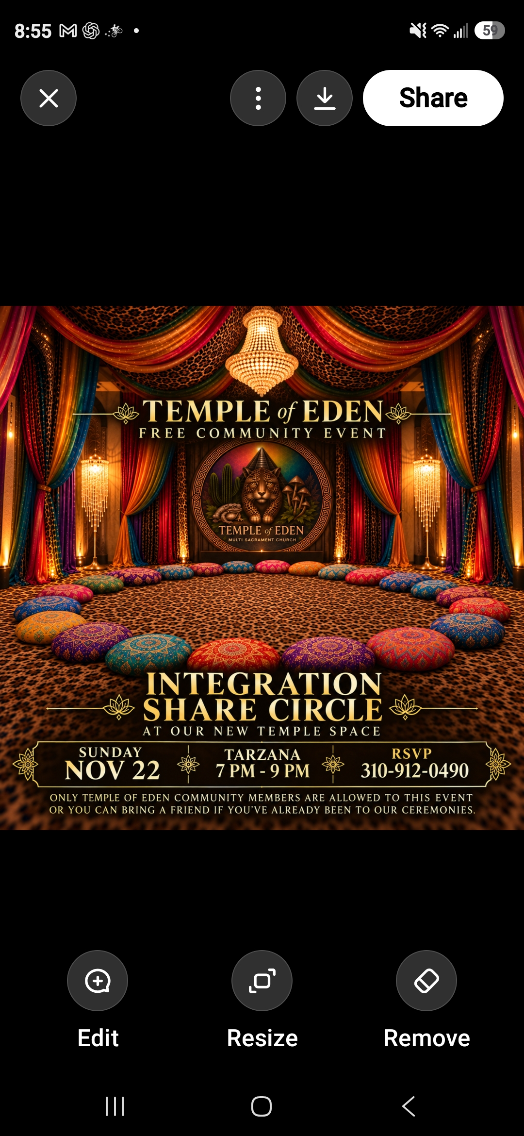 FREE COMMUNITY INTEGRATION SHARE CIRCLE